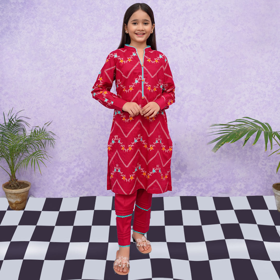 2 piece dress design for girl simple