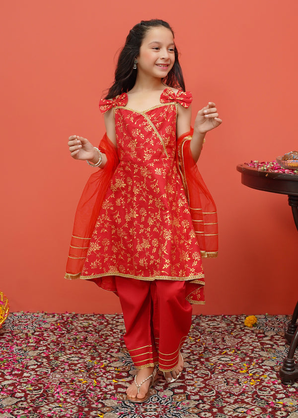 Eid Collection Little Girl Lawn Dress Design 2019 Pakistani