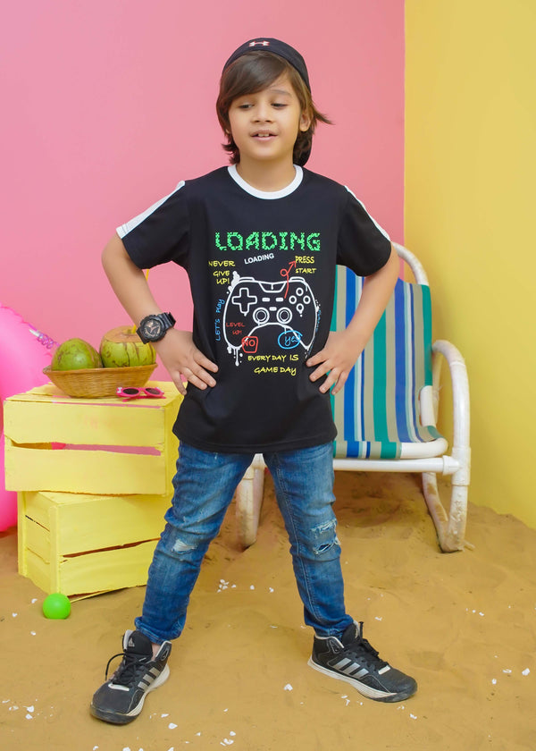 Boys Printed Jersey T-Shirt