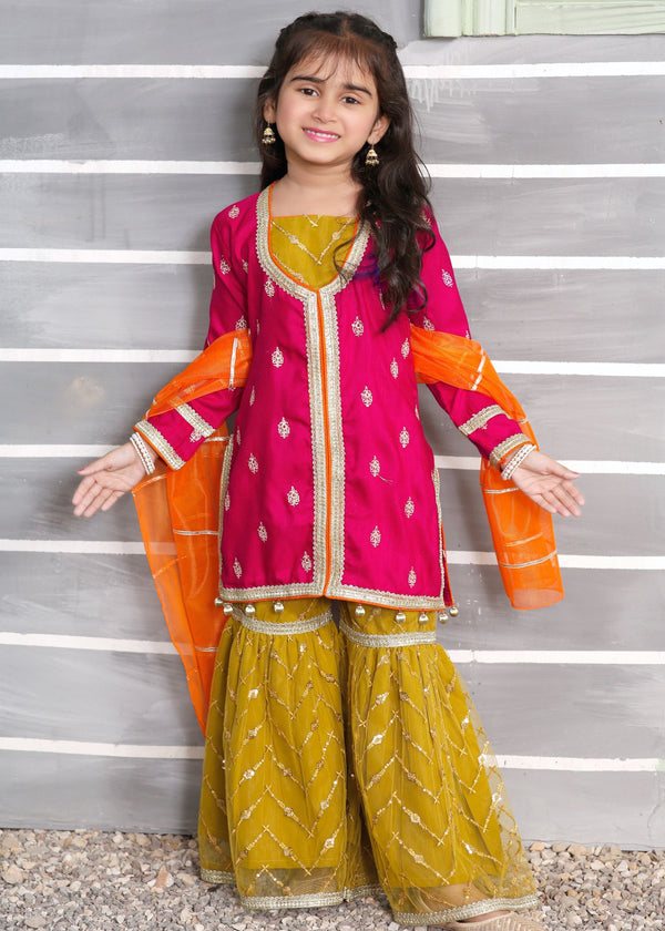 Festive Gharara Dress for Girls