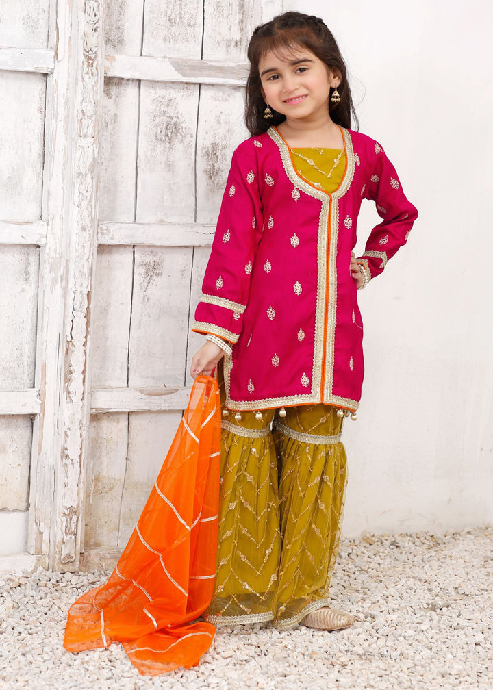 Festive Gharara Dress for Girls