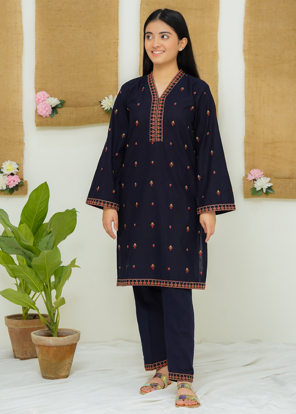 khaddar Dress