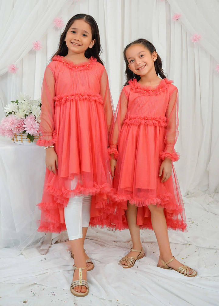 Girls Net Tail Frock