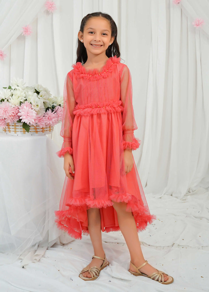 Girls Net Tail Frock