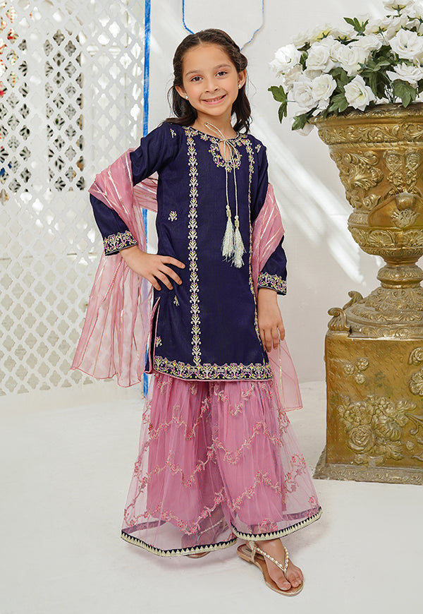 Embroidered Kids 3 Piece Suits