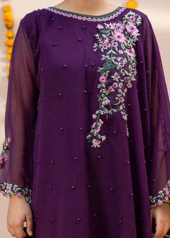 Embroidered Rawsilk 3 Piece Suit