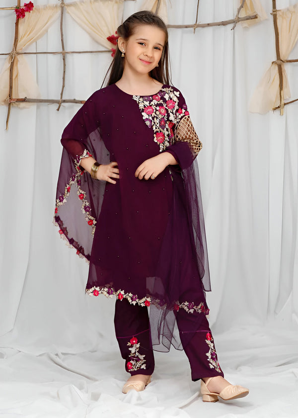 Pearl Cape Shirt - Purple