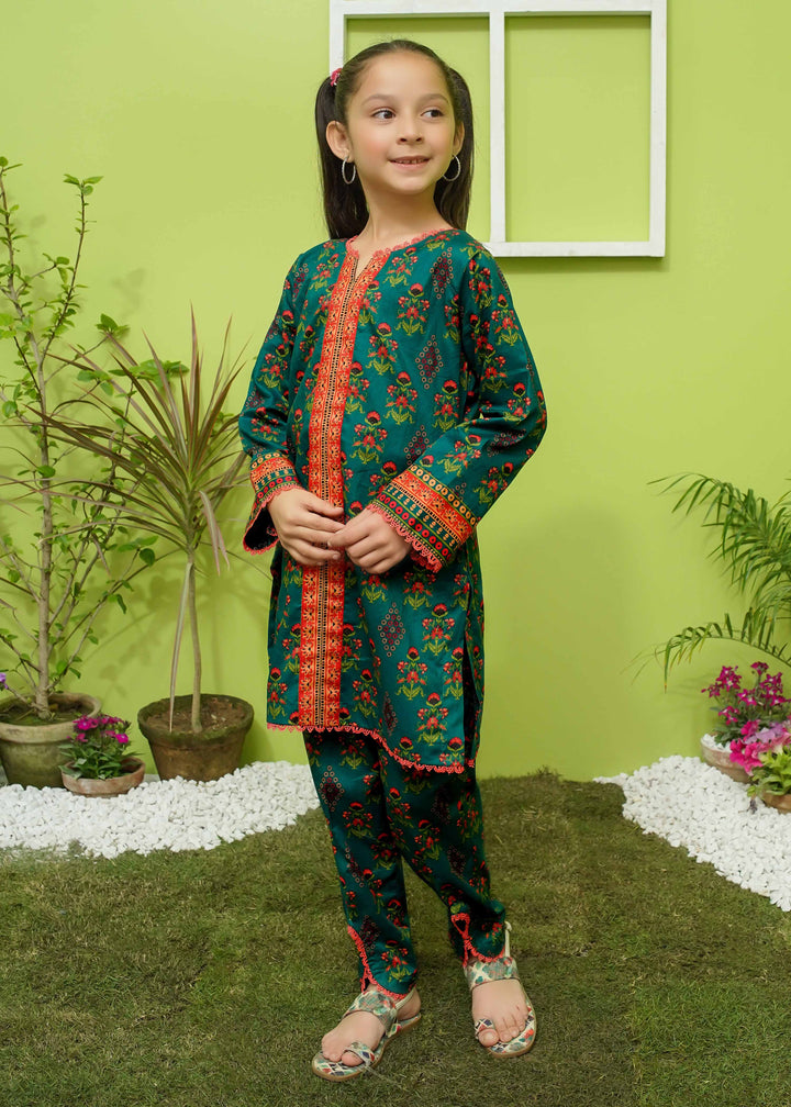 Summer Printed Lawn 2 Piece Suit