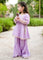 Girls 3 Piece Cotton Silk Embroidered Dress
