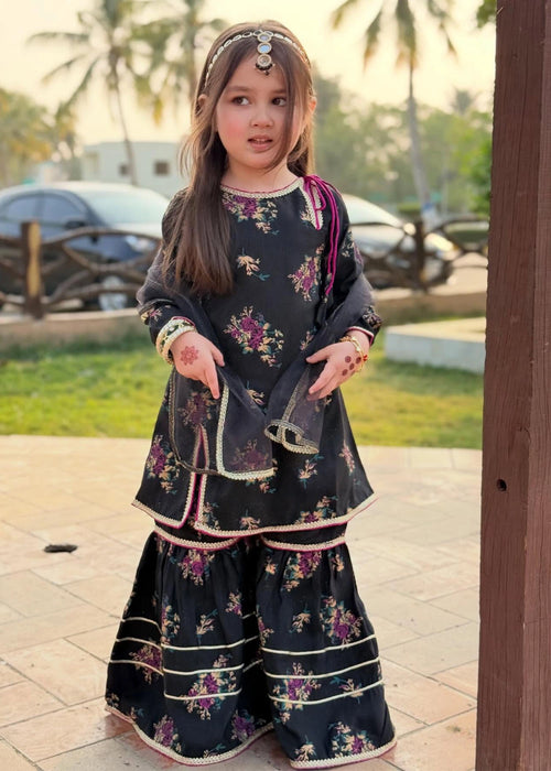 Buy Pakistani Kids Eastern Wear Dress Online - Kids Dresses Tagged "Black" Modest Clothing Buy Pakistani Kids Eastern Wear Dress Online - Kids Dresses Tagged "Black" Modest Clothing