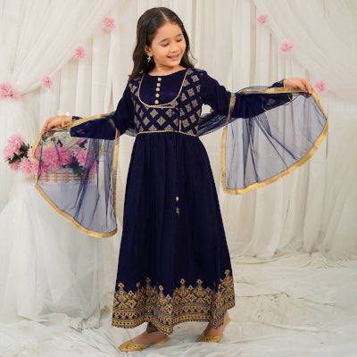 ZEEL Kid's 2 Pc Skirt & Top Dress