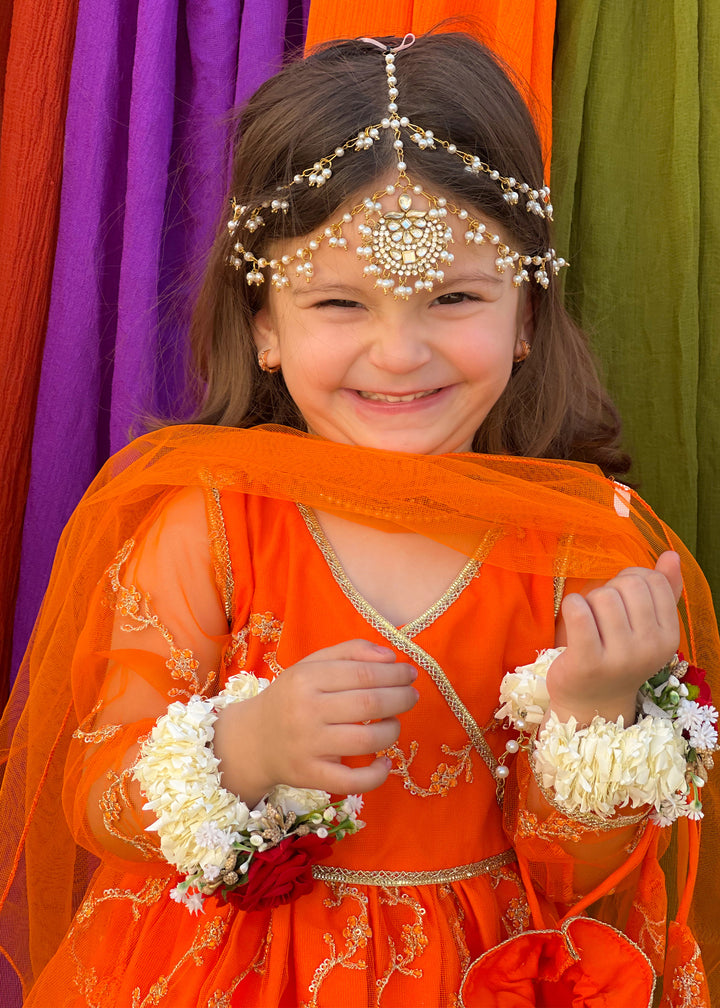 Embroidered Net 3 Piece Suit