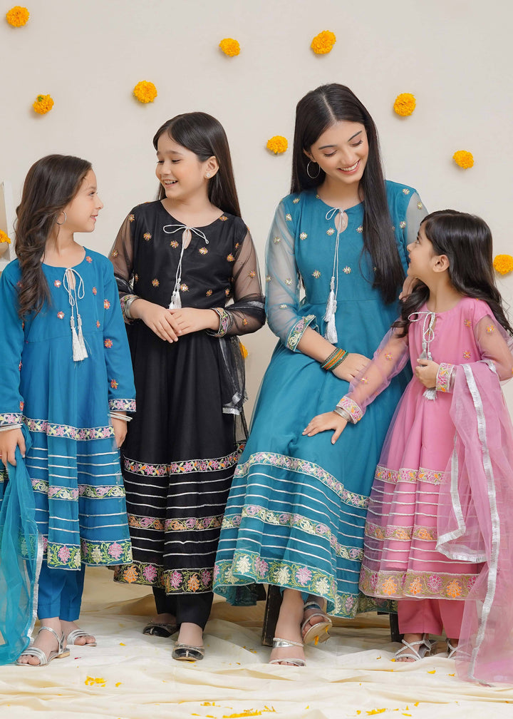 girls net 3 piece suit
