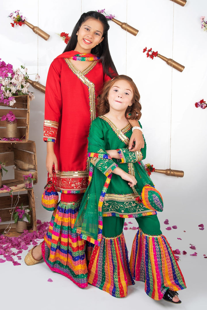 Mah e Noor - Green - Modest Clothing