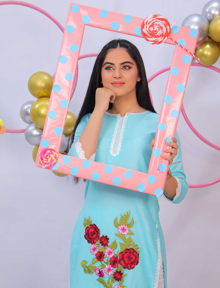 Hoor -  Cotton Kurti - Modest Clothing