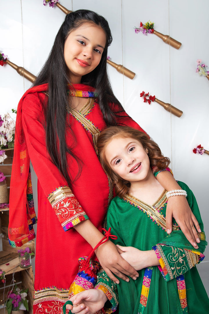 Mah e Noor - Green - Modest Clothing