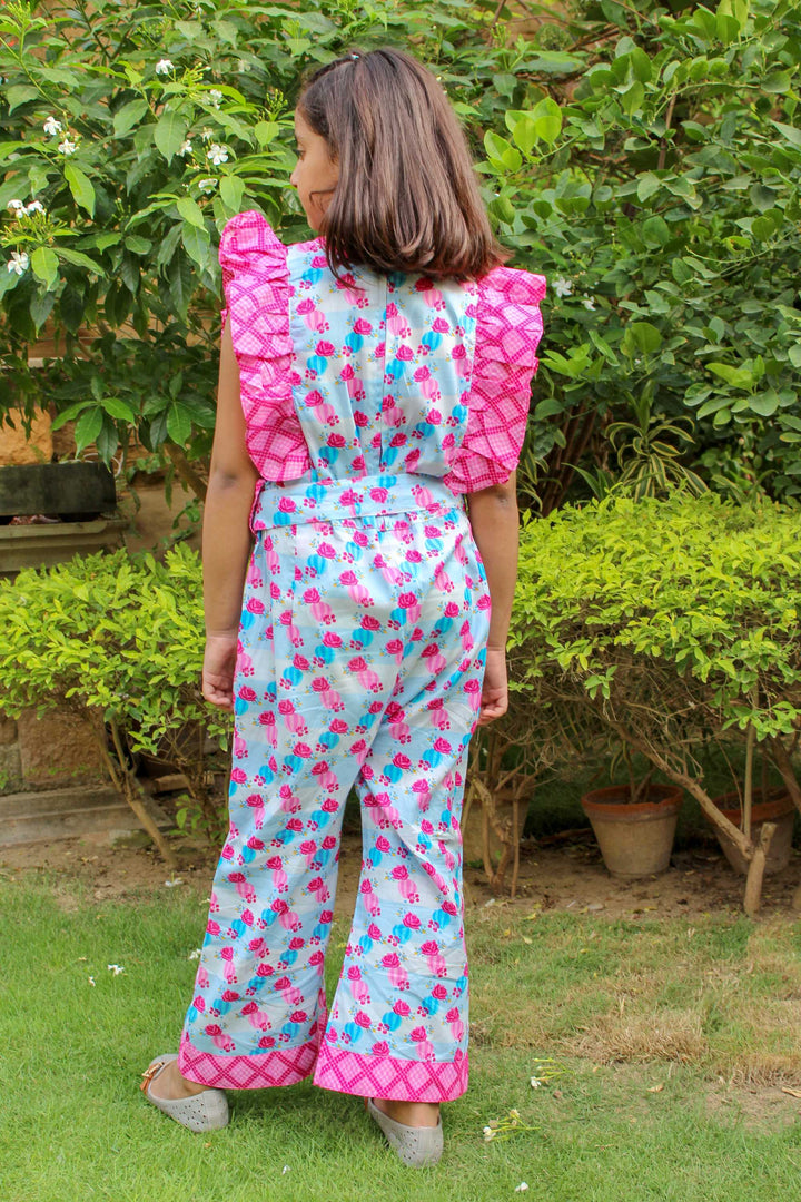 Confetti - Printed Jumpsuit - Modest Clothing