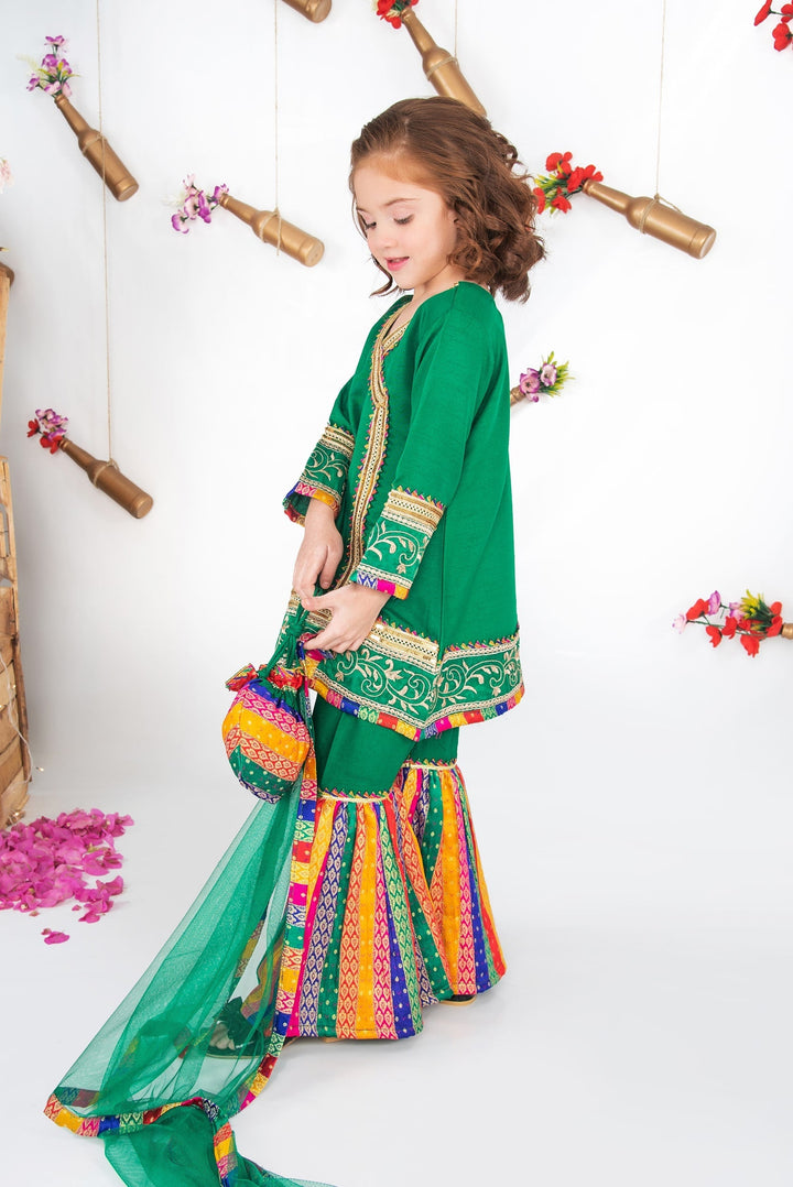 Mah e Noor - Green - Modest Clothing