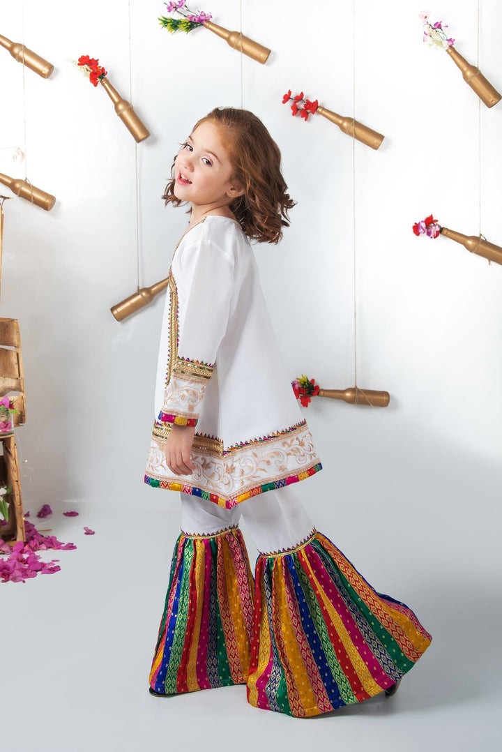 Mah e Noor - White - Modest Clothing