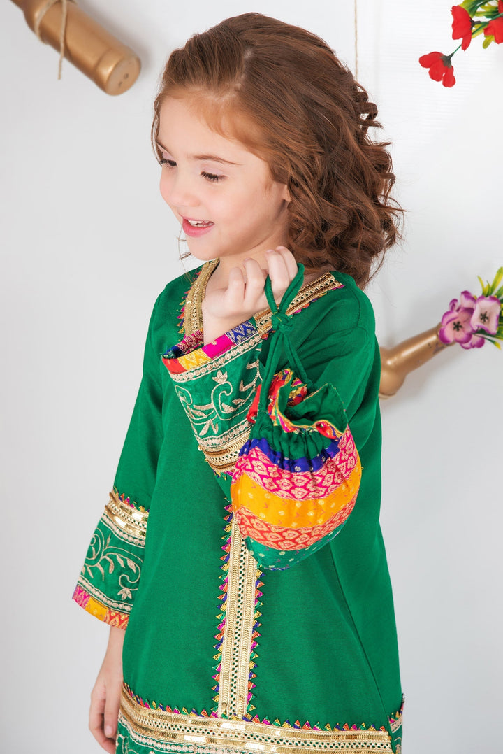 Mah e Noor - Green - Modest Clothing