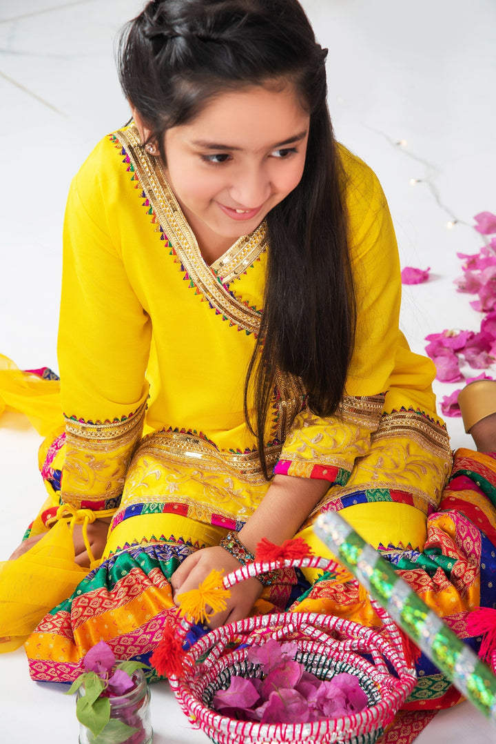 Mah e Noor - Yellow - Modest Clothing