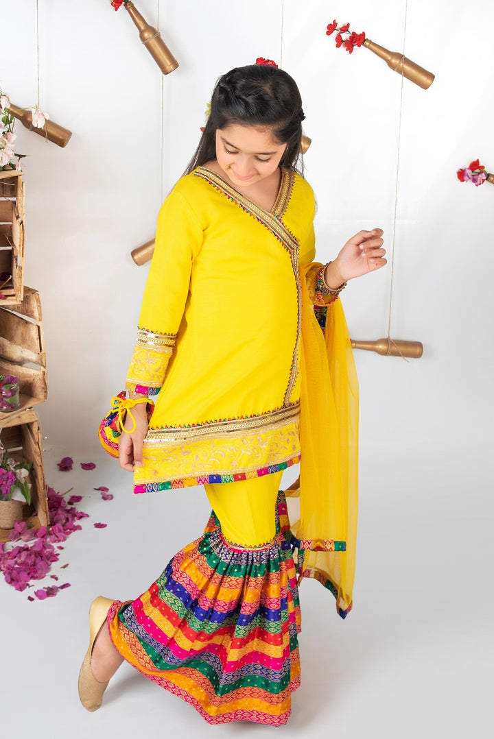Mah e Noor - Yellow - Modest Clothing