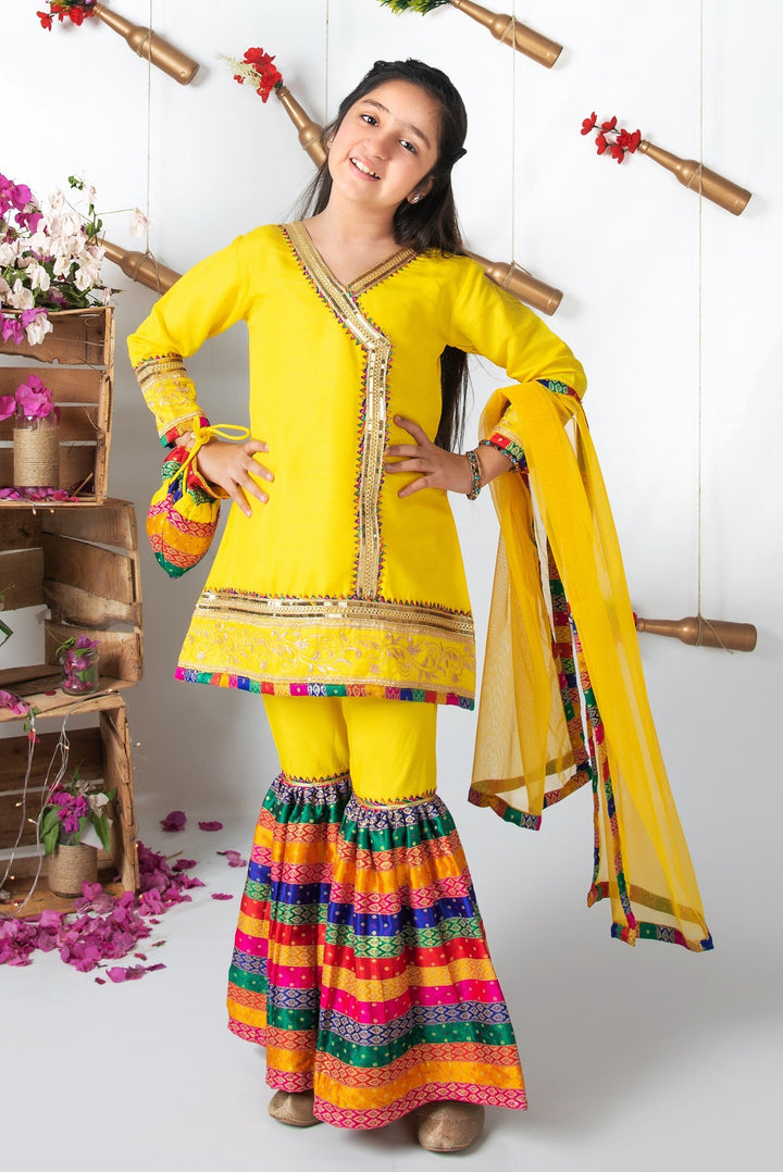 Mah e Noor - Yellow - Modest Clothing