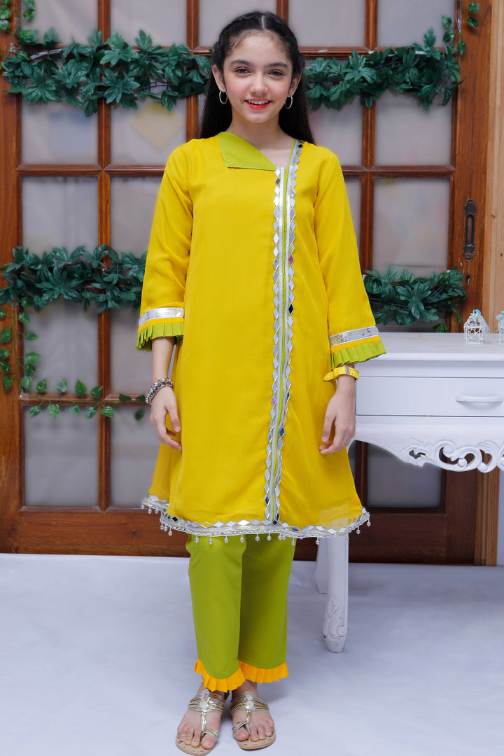 Mirror Strike - Yellow - Modest Clothing