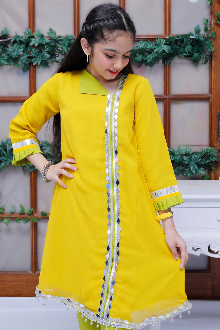 Mirror Strike - Yellow - Modest Clothing