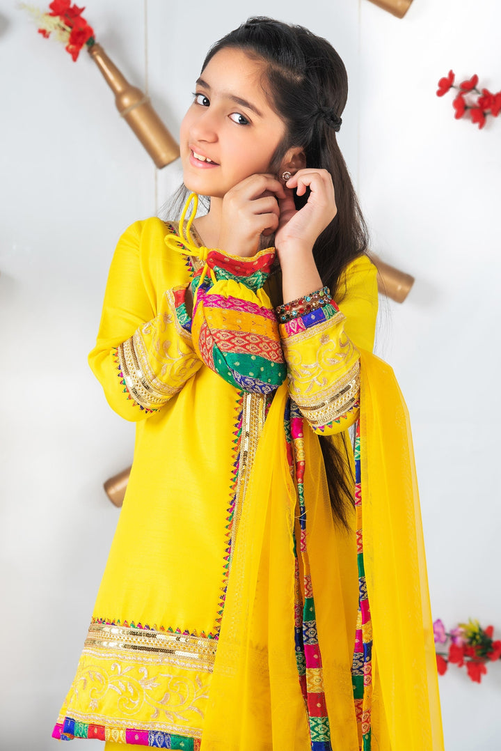 Mah e Noor - Yellow - Modest Clothing