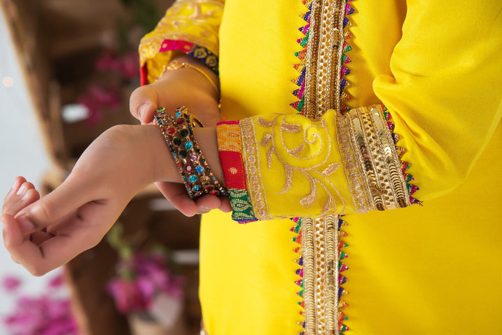 Mah e Noor - Yellow - Modest Clothing
