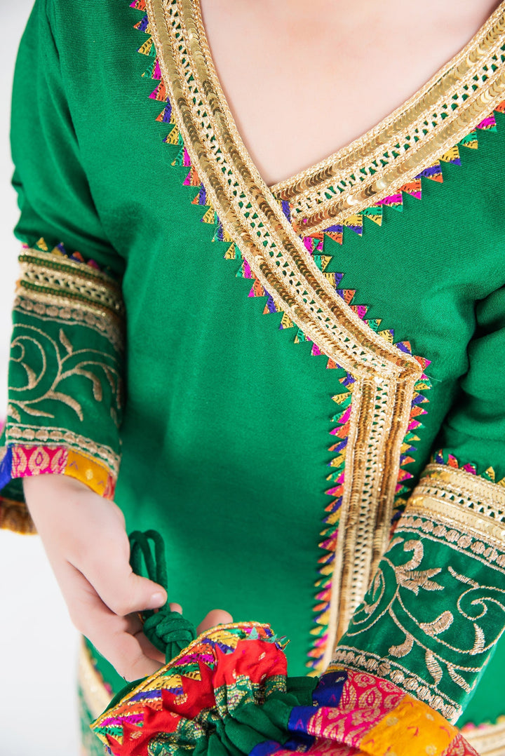 Mah e Noor - Green - Modest Clothing