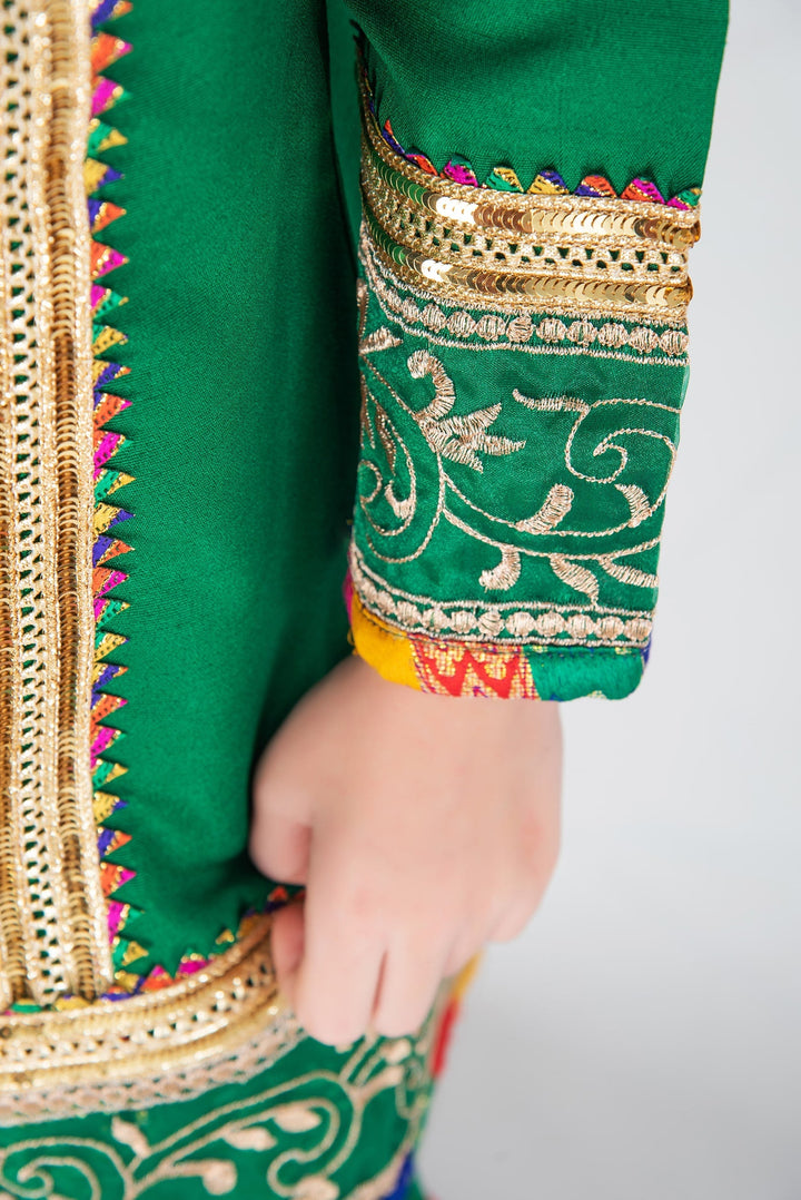 Mah e Noor - Green - Modest Clothing