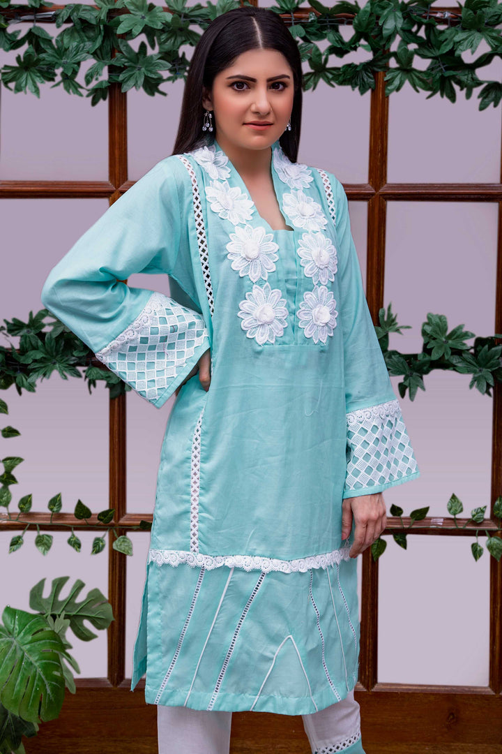 Women Cotton Floral Dress