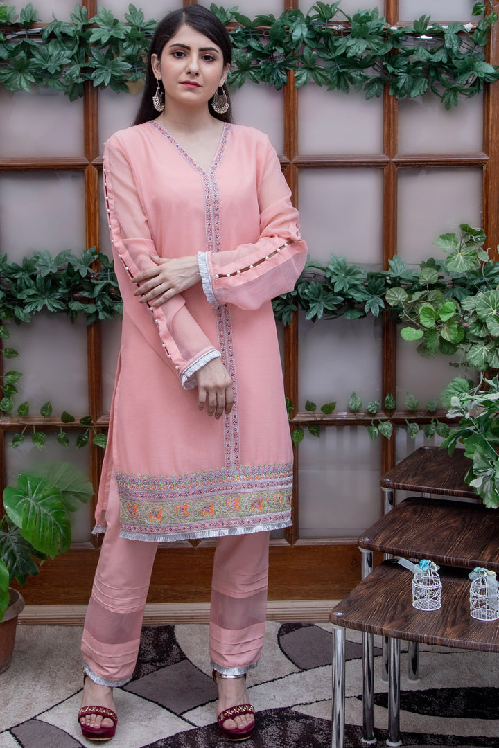 Aashna - Chiffon 2 Pc Suit Modest Clothing