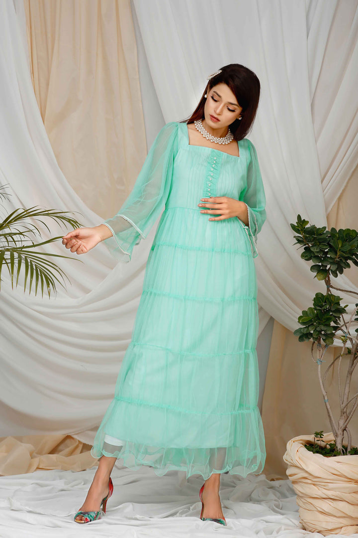 Aqua Leaf Modest Clothing