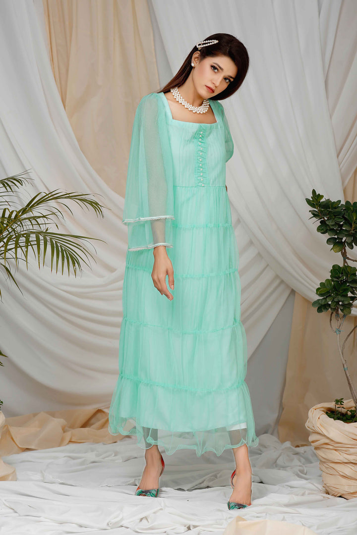 Aqua Leaf Modest Clothing