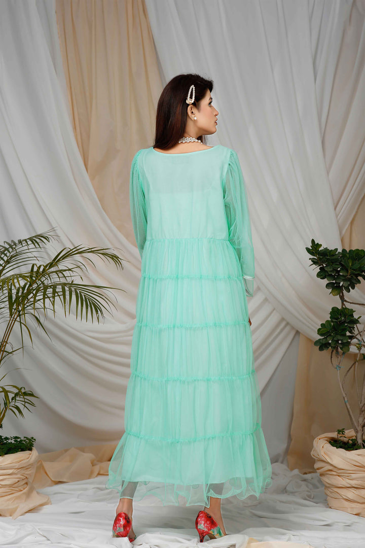 Aqua Leaf Modest Clothing