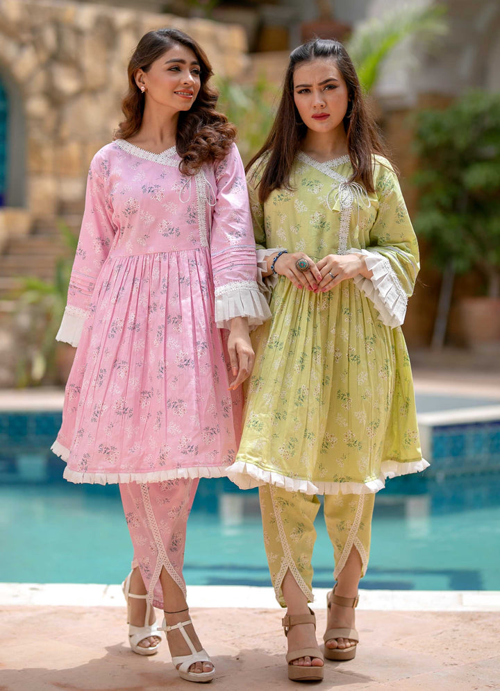Arzoo - Cotton Lawn Two Piece Modest Clothing