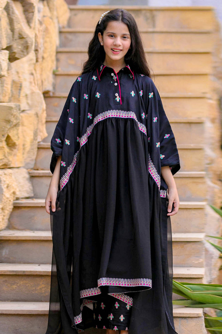 Black Rose - Poncho & Pants Modest Clothing