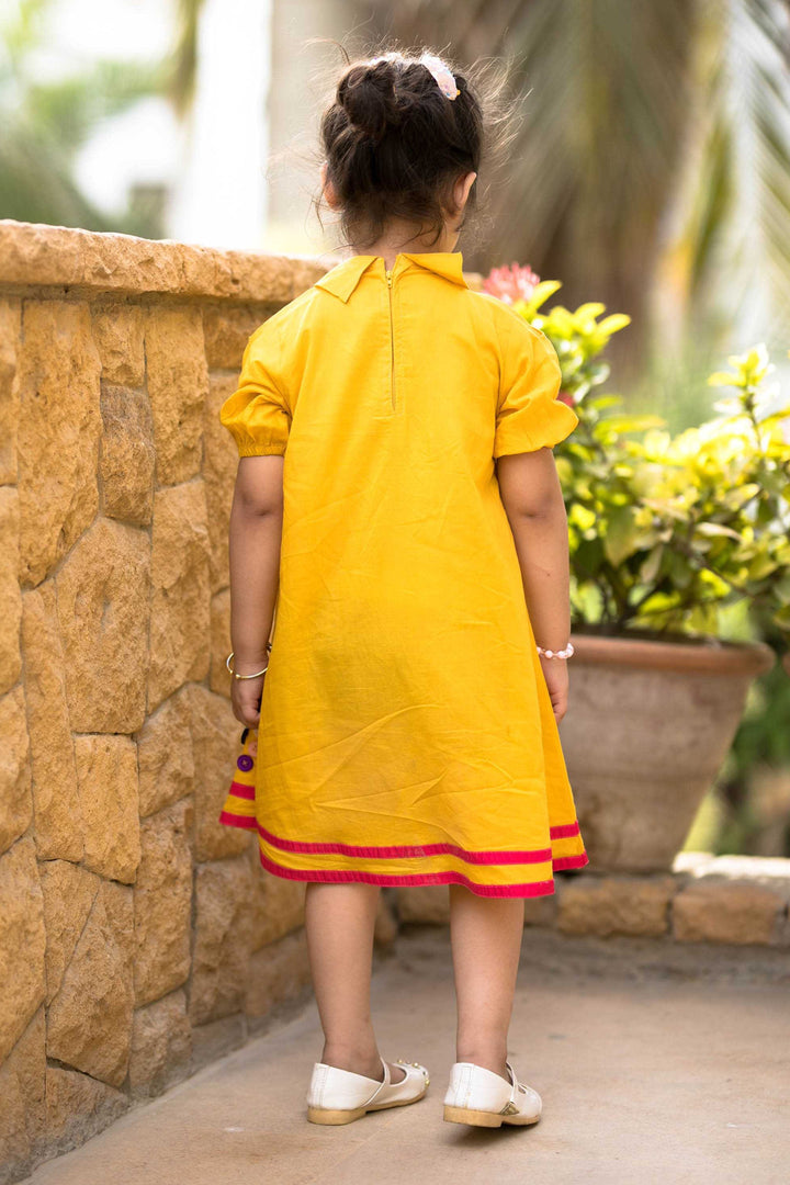 Bubbles - Yellow Top Modest Clothing