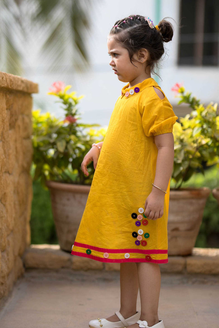 Bubbles - Yellow Top Modest Clothing