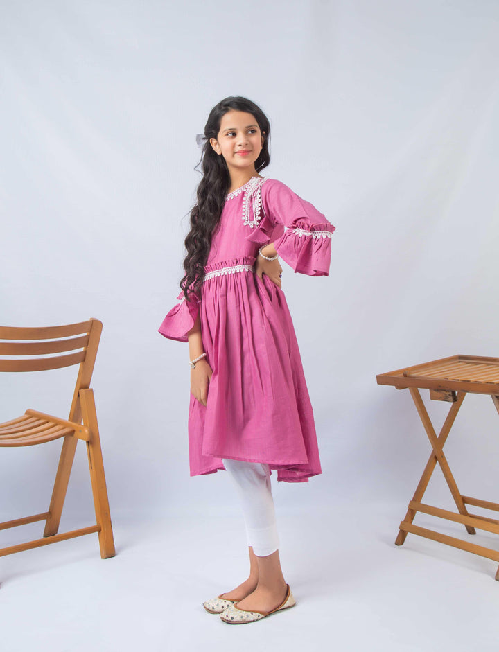 Butterfly Blush - Khaddar Top Modest Clothing