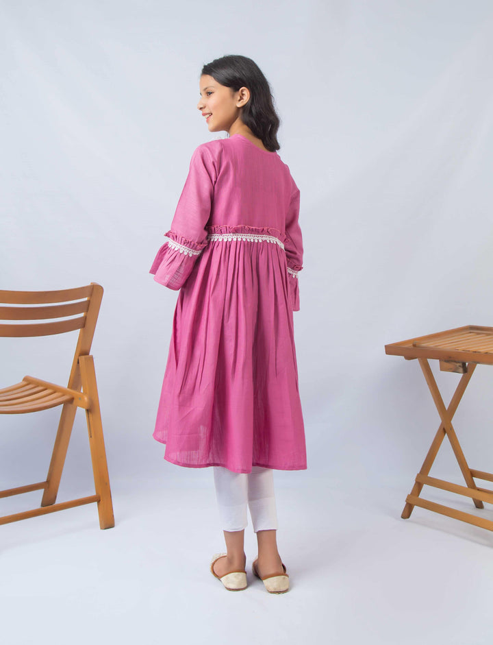 Butterfly Blush - Khaddar Top Modest Clothing