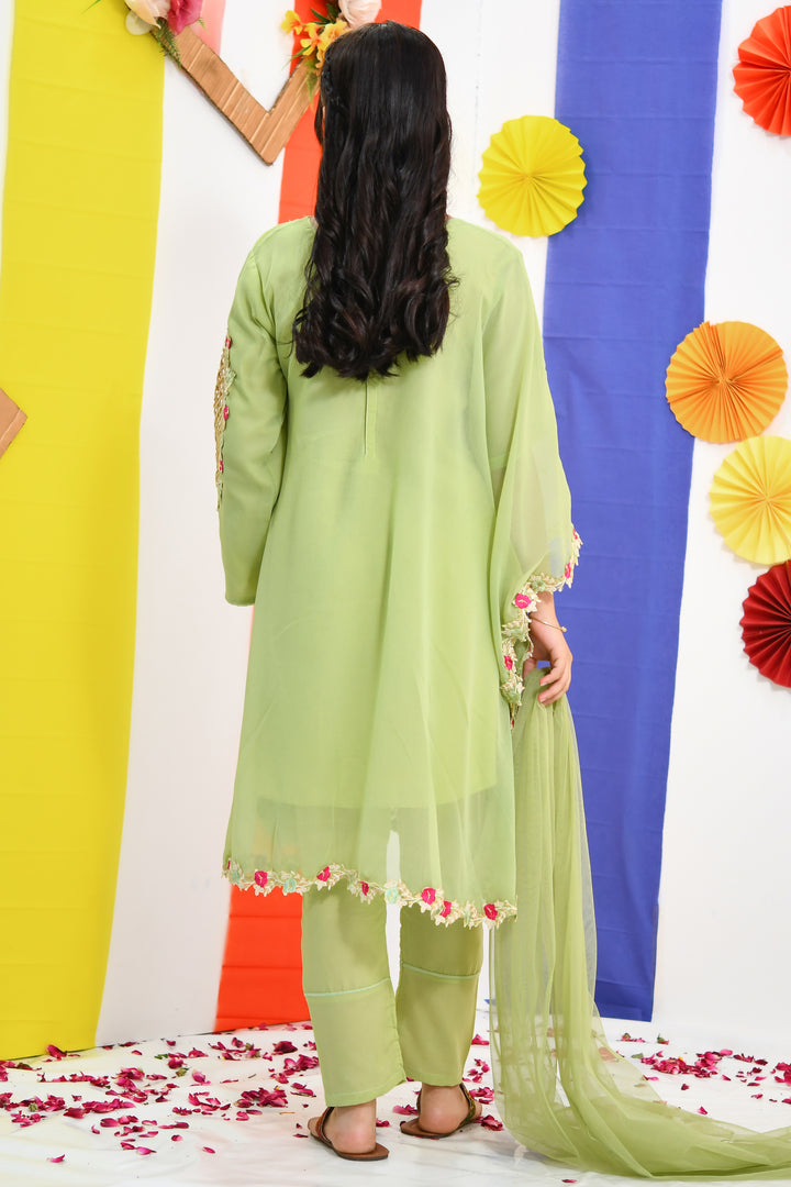 Pearl Cape Dress - Mint Love - Modest Clothing