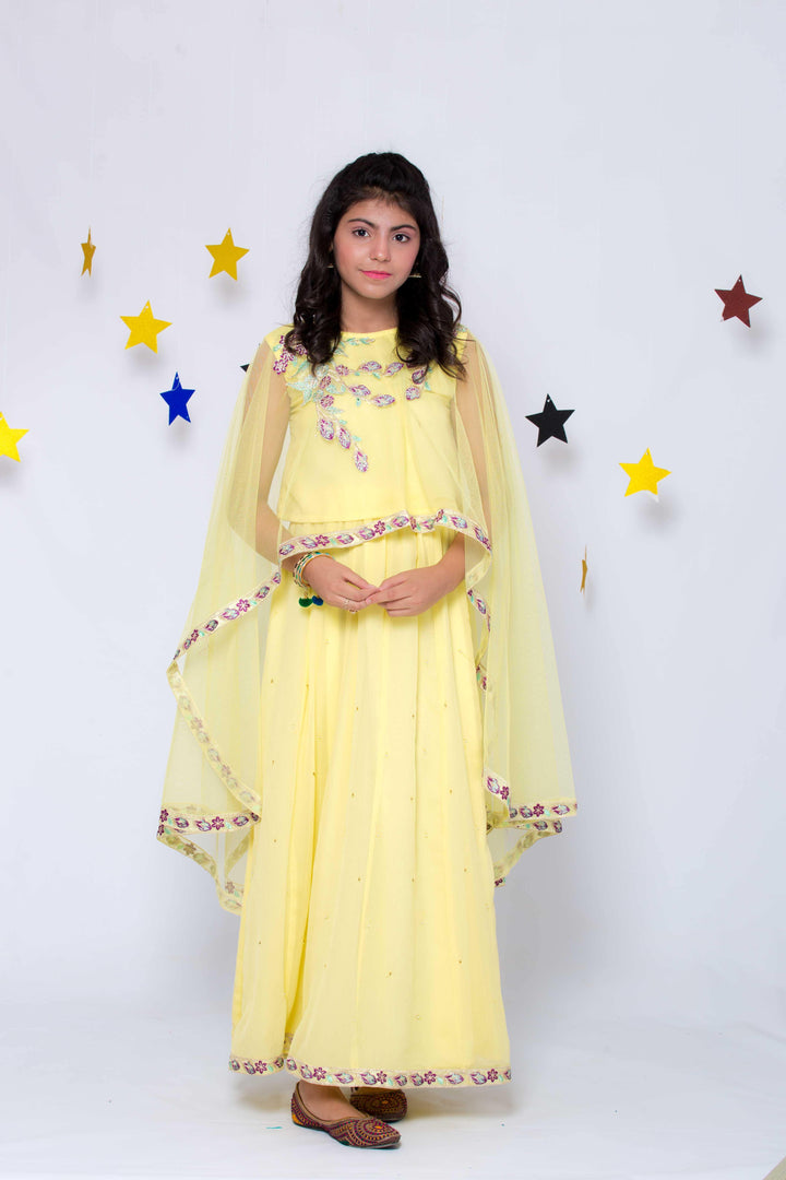 Limelight – Lemon – Girls Skirt & Blouse - Modest Clothing