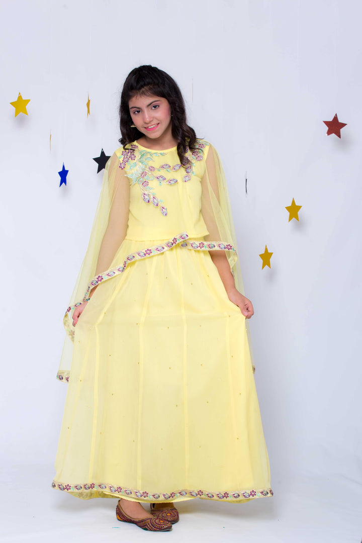 Limelight – Lemon – Girls Skirt & Blouse - Modest Clothing
