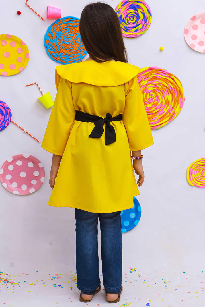Falcon - Yellow Trench Coat - Modest Clothing