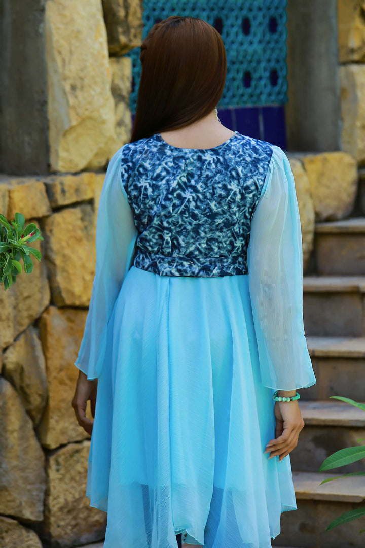 Sapphire - Chiffon Kurti - Modest - Grandeur