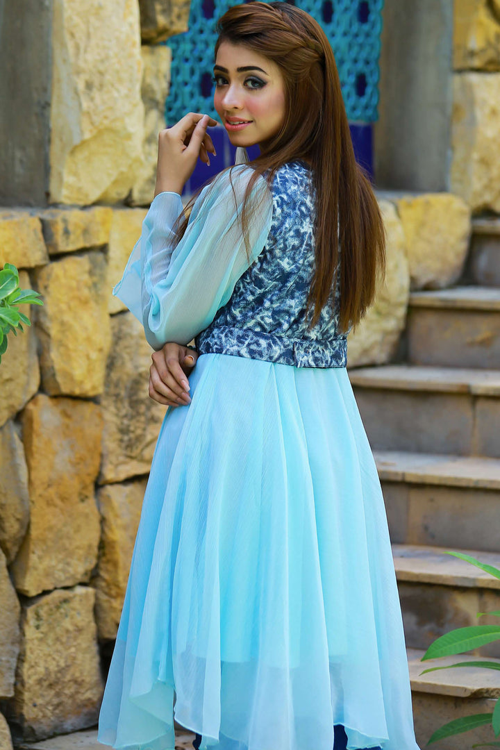 Sapphire - Chiffon Kurti - Modest - Grandeur